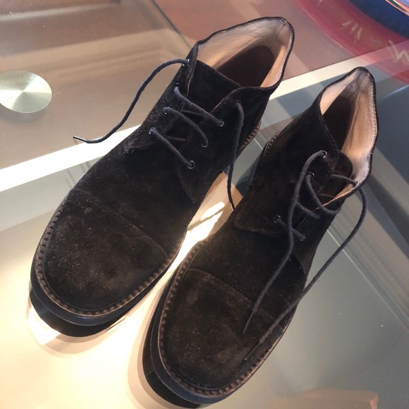 EMPORIO ARMANI Vintage Suede Shoes - Picture 2 of 4